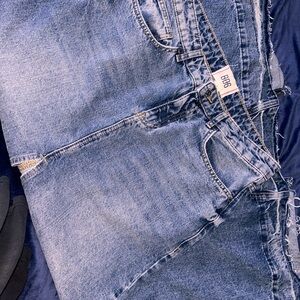 BDG women’s mid-rise Vintage Denim Maxi Skirt